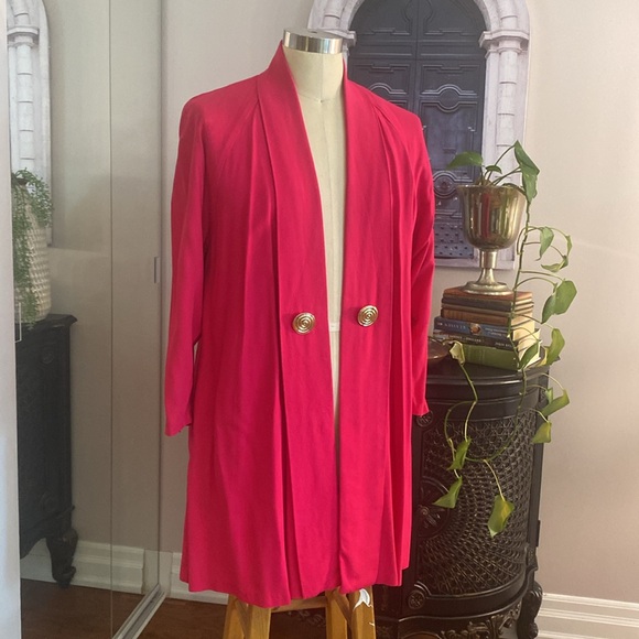 Algo Hot pink light jacket ladies M ! - Picture 2 of 9